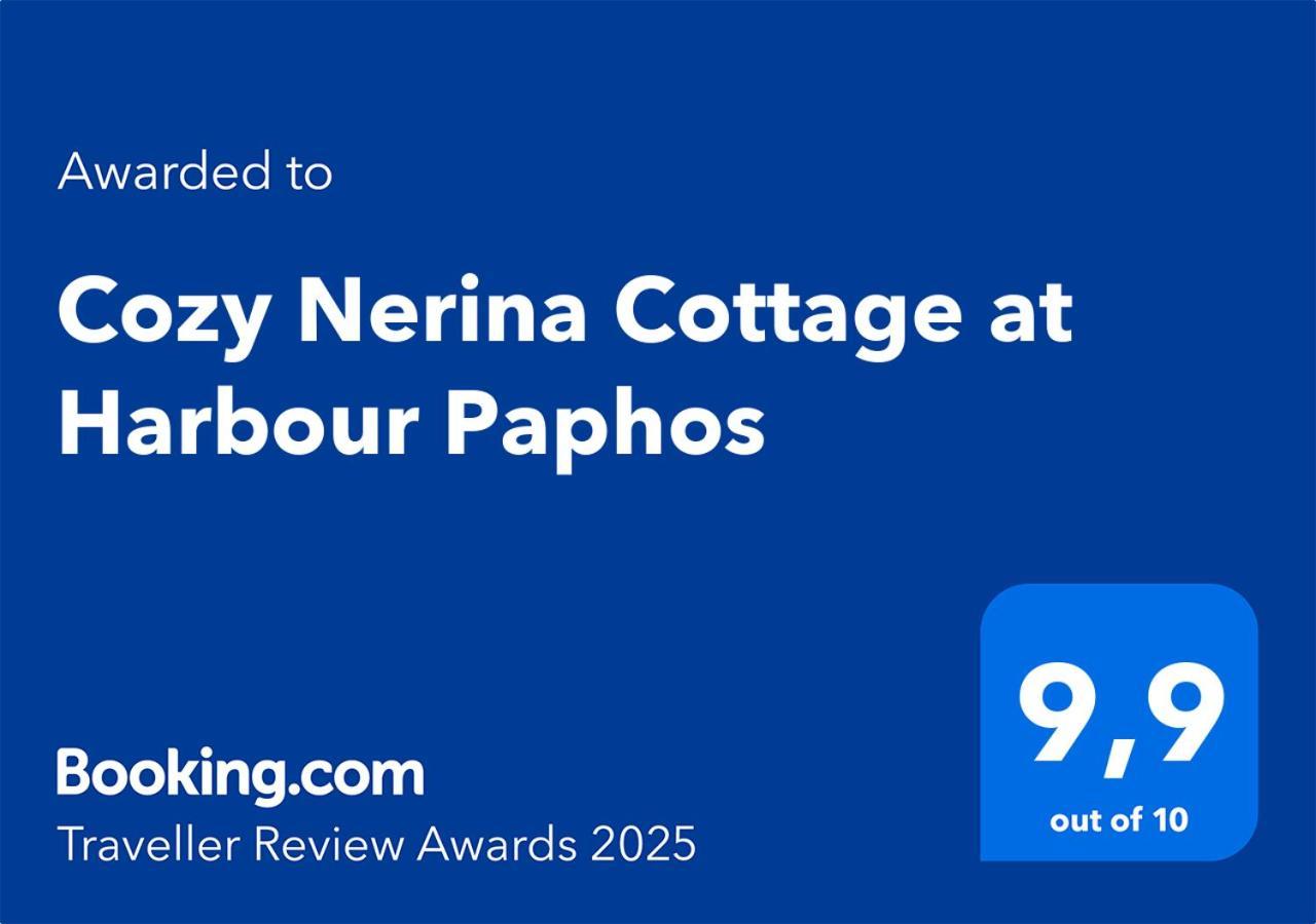Cozy Nerina Cottage At Harbour Paphos Exterior foto