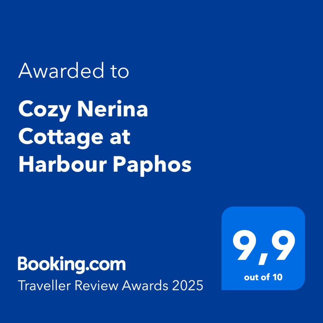 Cozy Nerina Cottage At Harbour Paphos Exterior foto